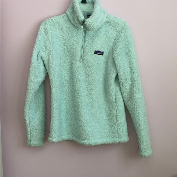 Patagonia Jackets & Blazers - Patagonia Mint/Light Blue Quarterzip
